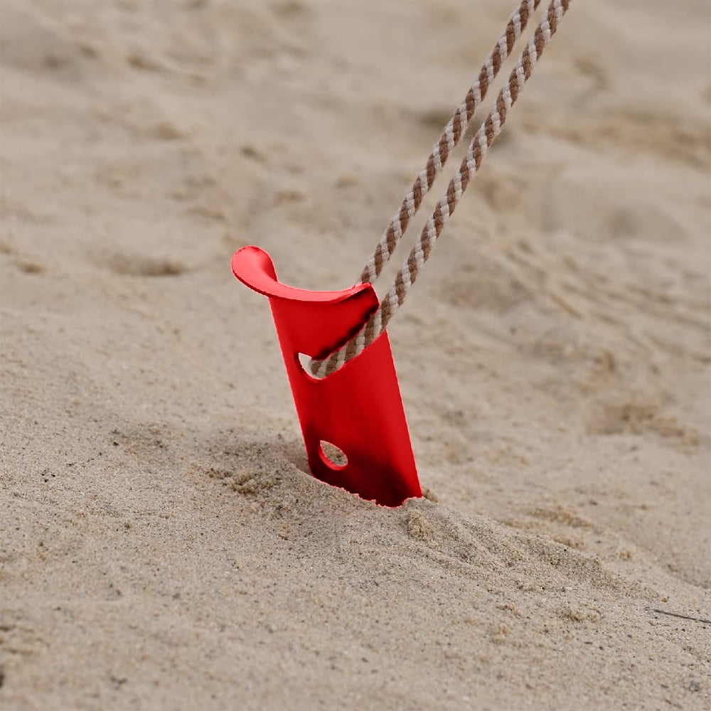 Sand Tent Stakes Pegs - U-Shaped Tent Pegs Tent Nails Lightweight for Camping Hiking Backpacking