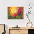 thumbnail image 6 of Logiee Rose Psychedelic Print Canvas Wall Art ,Art Poster,Canvas Decorative Picture,Decor Wall Pictures for Living Room Bedroom Bathroom,Ready to Hang, 6 of 6