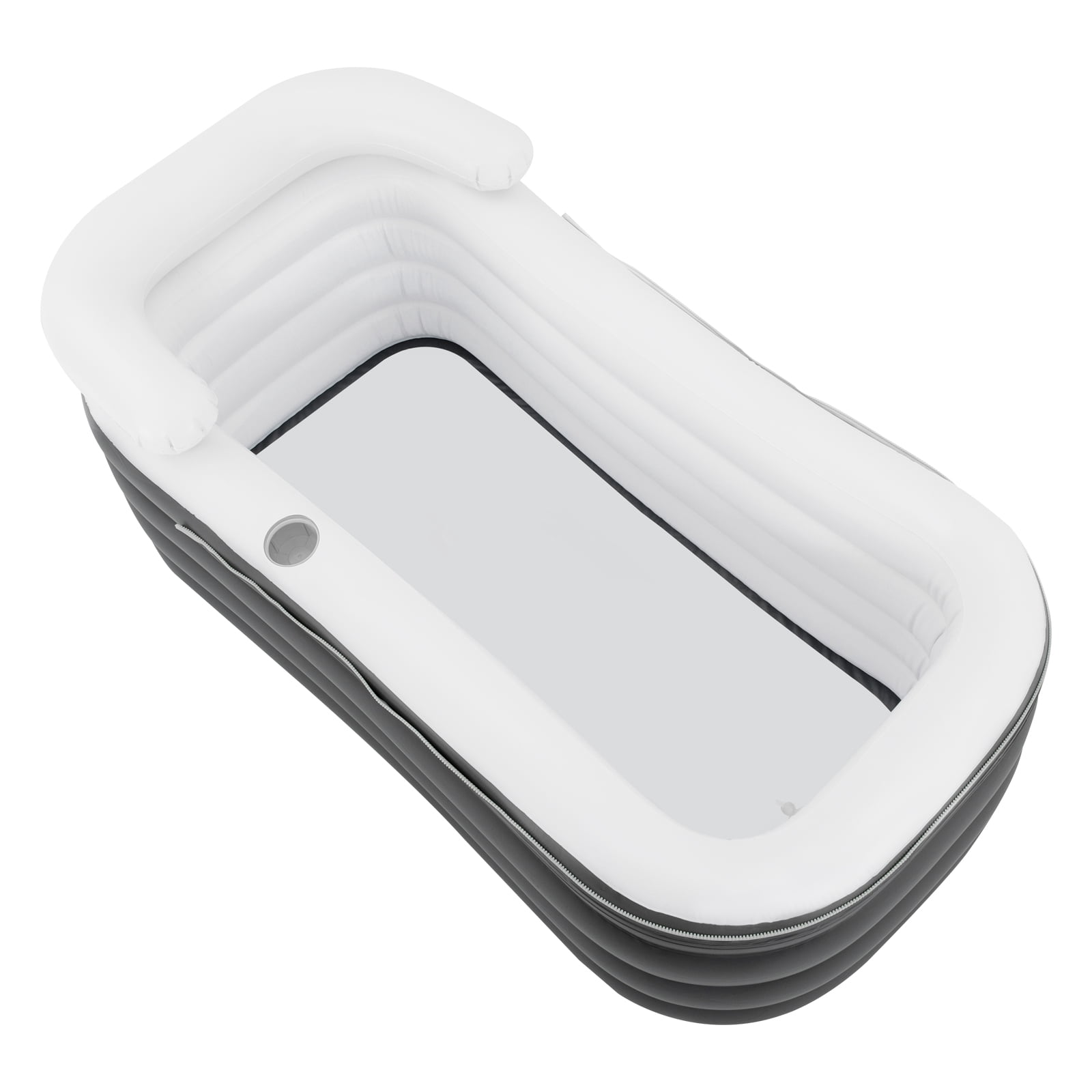 4-Layer Inflatable Bathtub with Fast Inflation & Insulation - Portable PVC Spa for Home & Outdoor Use, 220 Lbs Capacity