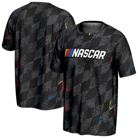 Men's ProSphere Black NASCAR Hell Yeah! T-Shirt