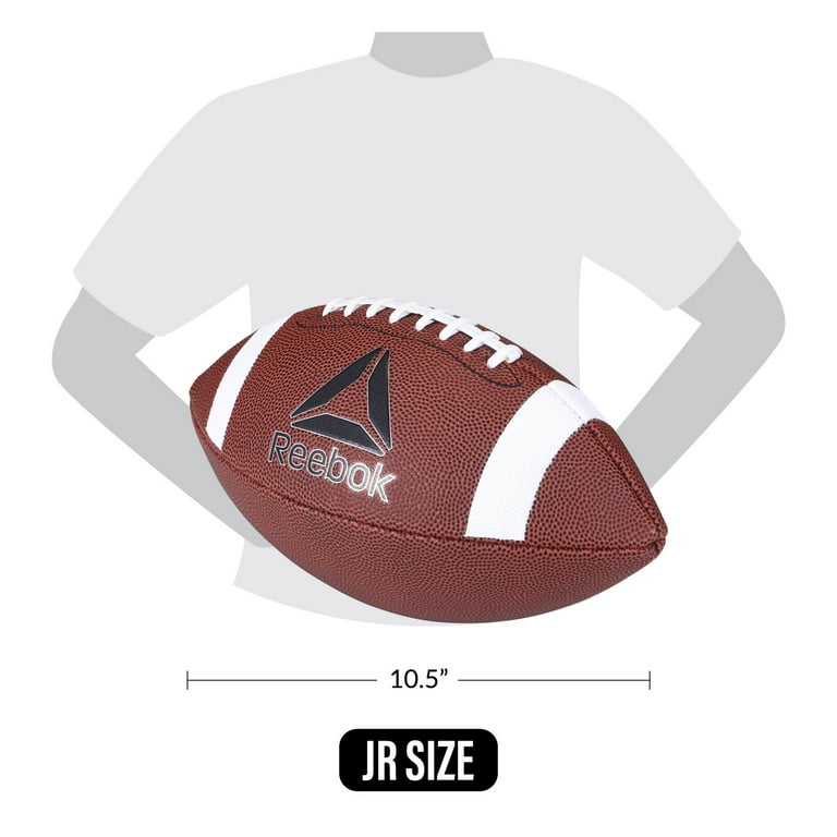 Reebok Official Size Football with Inflatable Pump - Durable