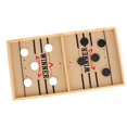 thumbnail image 1 of Juego de mesa de hockey de madera divertido juego de mesa familiar Juguete 2 en 1 Liberación de presión Pino y abedul para reuniones familiares ANGGREK Otros, 1 of 8