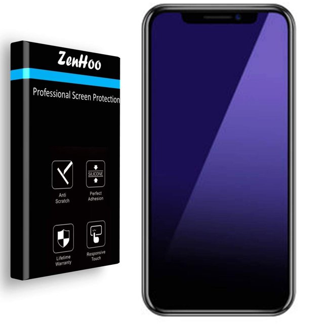 Para Iphone 12 Pro Iphone 12 Protector De Pantalla De Vidrio Templado Anti Luz Azul Protección Ocular Zenhoo