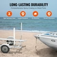 thumbnail image 4 of VEVOR Boat Trailer Guide, 60” Adjustable Design Trailer Guide Poles, 2PCS Rustproof Galvanized Steel Trailer Guide, Trailer Guides with PVC Pipes, for Ski Boat, Fishing Boat or Sailboat Trailer 2024, 4 of 9