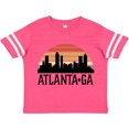 thumbnail image 3 of Inktastic Atlanta Georgia Skyline Vintage Boys or Girls Toddler T-Shirt, 3 of 5