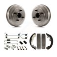 thumbnail image 1 of Transit Auto Rear Brake Drum Shoes and Spring Kit for Car 2000-2008 Ford Focus Wheel Bearing Included K8N-100548, 1 of 11