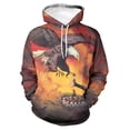 thumbnail image 3 of Sudadera con capucha con estampado 3D de águila y halcón para hombre, sudadera informal de talla grande, sudadera de manga larga, ropa de calle para hombre, 3 of 5