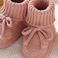 thumbnail image 5 of KINDXX Baby Booties First Walkers Cozy Shoes Warm Knit Soft Booties for Toddler Boy Girl, 5 of 6