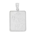 thumbnail image 3 of 925 Sterling Silver Lucky Charm Pendant - Protection Jewelry, Good Luck Gifts for Women - Golden Fire, 3 of 5