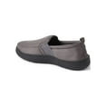 thumbnail image 2 of Dearfoams Cozy Comfort Men's Perforated Microsuede Moc Toe Closed Back Slippers, 2 of 6