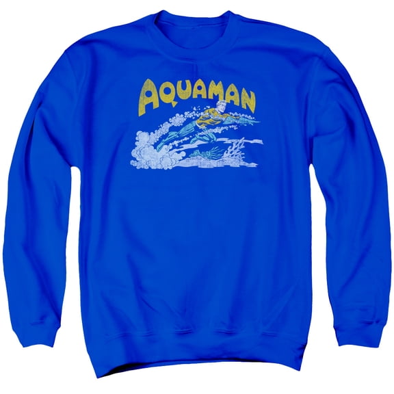 Dc - Aqua Swim - Crewneck Sweatshirt - Large