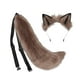 thumbnail image 4 of Traje de oreja y cola , de disfraz de cosplay Decoración para la cabeza Horquilla Diadema Diadema Juguetes lindos Aro para el cabello para Colco  Cola para la cabeza, 4 of 8