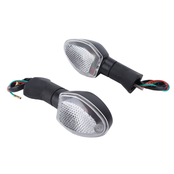 Indicador de motocicleta, 2 piezas Luz de señal de giro Intermitente de motocicleta Luces de giro de motocicleta Intermitente de alto rendimiento