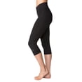 thumbnail image 3 of Terry Cycling Clothes for Women Padded Breakaway Bike Knicker 18" Cropped Cycling Capri Pants For Women With Padding, 3 of 9