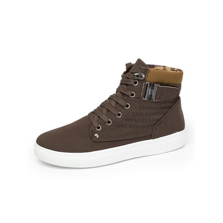 

Lacyhop Men s Casual Shoes Retro Sneakers Walking Running Hight Top