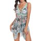 thumbnail image 1 of Gibobby Batas de baño mujeres spa Traje de baño para mujer, traje de baño dividido con estampado de flores a la moda, traje de baño dividido para playa a(Verde,M), 1 of 5