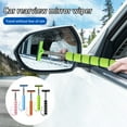 thumbnail image 4 of Rearview Mirror Cleaner Retractable Car Mirror Squeegee with Non-slip Handle Portable Handheld Car Rearview Mirror Wiper Cleaning Tool, 4 of 8