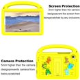 thumbnail image 5 of Dteck Crossbody Strap Kids Case for Samsung Galaxy Tab A9 8.7-inch (SM-X110/X115/X117),Cute EVA Hand Grip Case Shockproof Kickstand Cover with Shoulder Strap,Yellow, 5 of 6