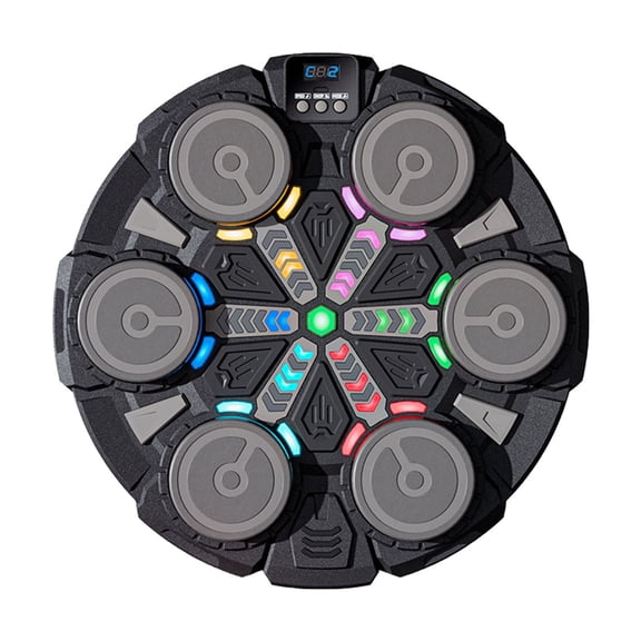 Music Wall Boxing Machine With Boxing Connection Colorful LED Lights 5 Speed Adjustment Multiple Training Modes