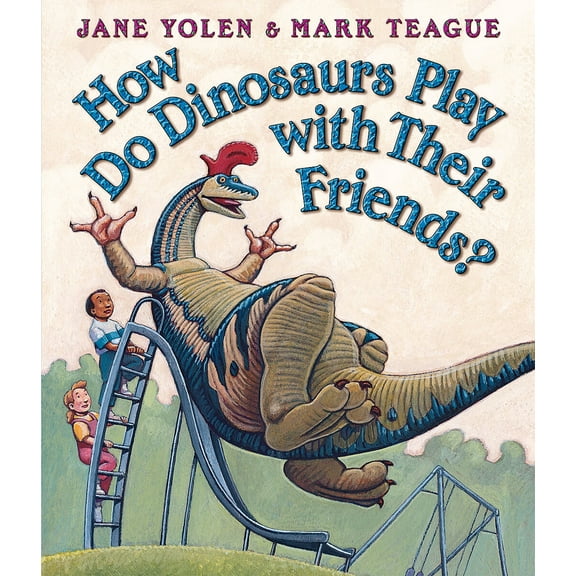 Pre-Owned How Do Dinosaurs...?: How Do Dinosaurs Play with Their Friends? (Board Book)