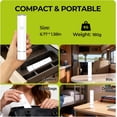 thumbnail image 7 of Handheld Vacuum Sealer for Food, Compact Portable Food Saver Pump with 30 BPA‑Free Reusable Vacuum Bags Type-C Rechargeable, Ideal for Sous Vide, Meal Prep, Leftovers & Freezer Storage, 7 of 7