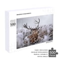 thumbnail image 3 of Close-up of A Red Deer Stag in Winter Jigsaw Puzzles 1000 Pieces for Adults, Challenging Puzzle Perfect for Game Nights, 3 of 5