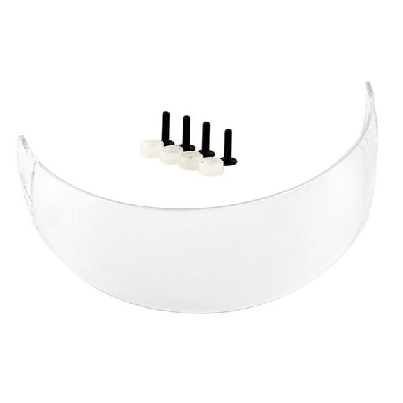 Lipstore Hockey Helmet Visor Easy to Install Spare Parts Replacement Impact Resistant