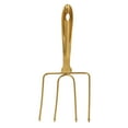 thumbnail image 3 of NIYANGLE Barbecue Fork Golden Long Handle 1Pack 11.4X4.3X0.8In, 3 of 8