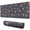 Pioneer Flower Floral, variant on Long Mouse Pads for Desk,Pioneer Flower Floral Print Pattern Desk Mats on Top Of Desks, Desk Mouse Pad Extra Large with 3mm Non-Slip Base and Stitched Edge for Gaming,Office,Work,Home 31.5"x11.8"