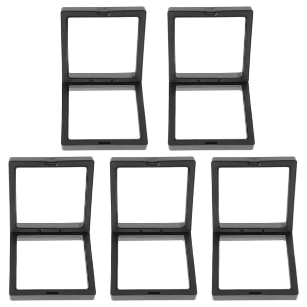 Estuches de almacenamiento para 5 piezas de uñas postizas, caja de almacenamiento tipo concha