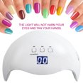 thumbnail image 3 of Útil lámpara de uñas LED UV de 48 W, secador de esmalte de uñas en gel, herramienta de manicura de curado (enchufe de EE. UU.), 3 of 14