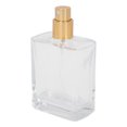 thumbnail image 3 of Botella de perfume de vidrio de 50 ml, dispensador de atomizador de perfume recargable, contenedor de maquillaje líquido, 3 of 8
