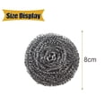 thumbnail image 2 of 20 PCS Stainless Steel Sponges Scrubbers Cleaning Ball Utensil Scrubber Metal Scrubber, 2 of 6