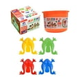 thumbnail image 2 of 12-Piece Jumping Frog Toy Set, 2-Inch Bouncing Toys With Storage Bucket, For Big Kids & Teens Party Favors, Birthday, School, Halloween, 12 Individual Toys, 2 of 4