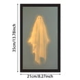 thumbnail image 3 of AKEGAMN Décoration d'Halloween Accessoire Selfie avec Effet Flottant Cabine Photo design 3D Semble Flottant sur Chaîne Suspendue et Support-Nettoyant pour Réutilisation Parfait pour Maison, 3 of 5