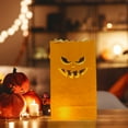 thumbnail image 6 of YIMWNYI Halloween Light Bags with Electronic Candles, Fireproof Candle Bags, Pumpkin Lanterns for Halloween Party Decoration, Safe and Elegant Tea Lanterns, Flameless LED Candle Holders, 6 of 6