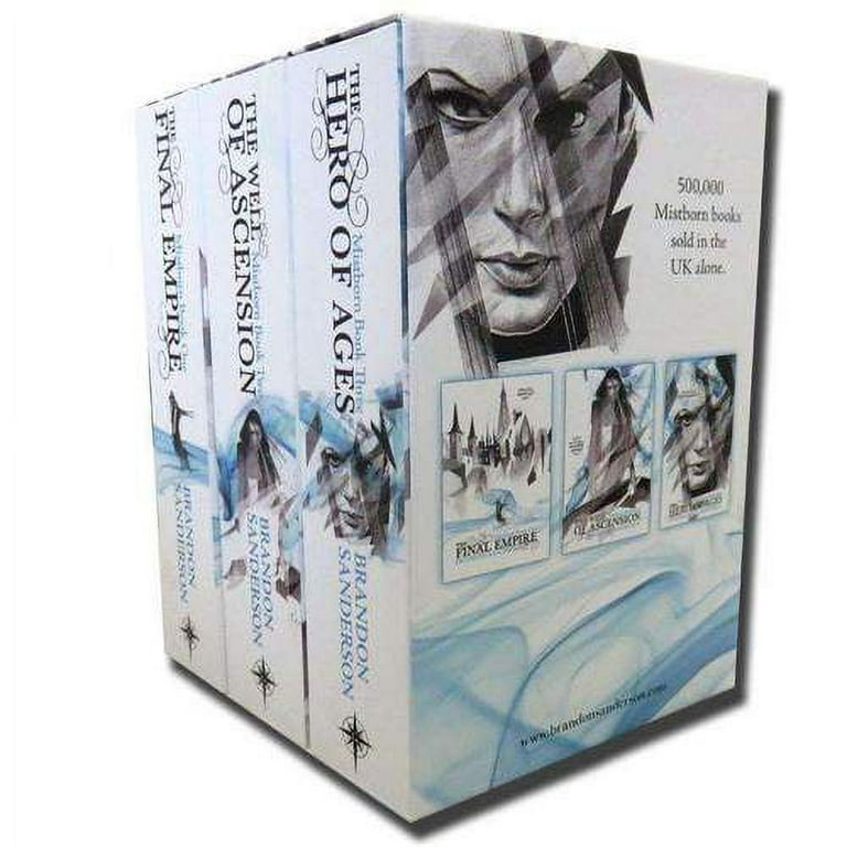 Brandon Sanderson Mistborn Trilogy Collection 3 Books Box set