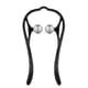 thumbnail image 1 of Masajeador de cuello Brillar Masajeador manual de vértebra cervical Bola de masaje para cuello y espalda negro, 1 of 5