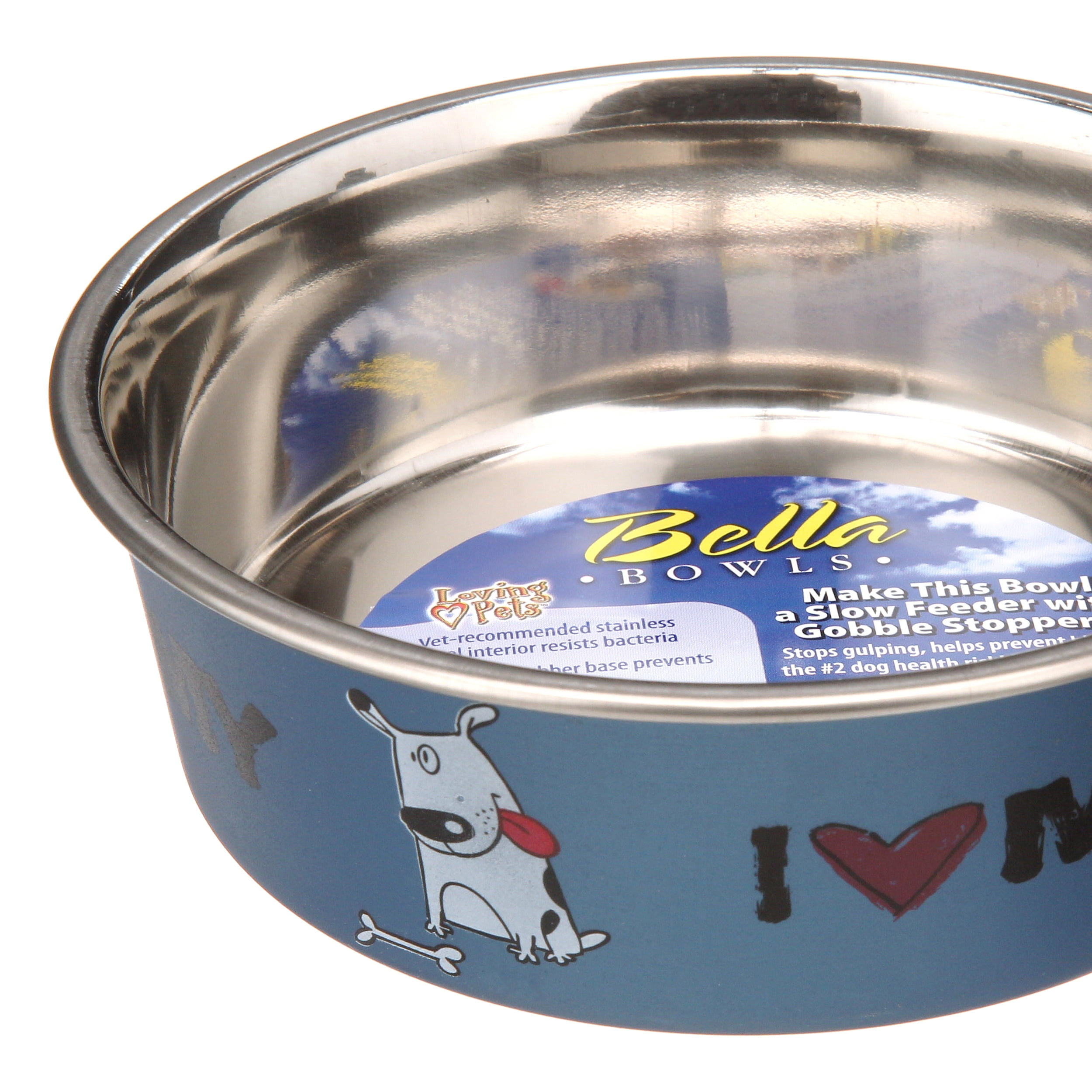 (2 pack) Loving Pets Bella Bowls Small, 1.0 CT