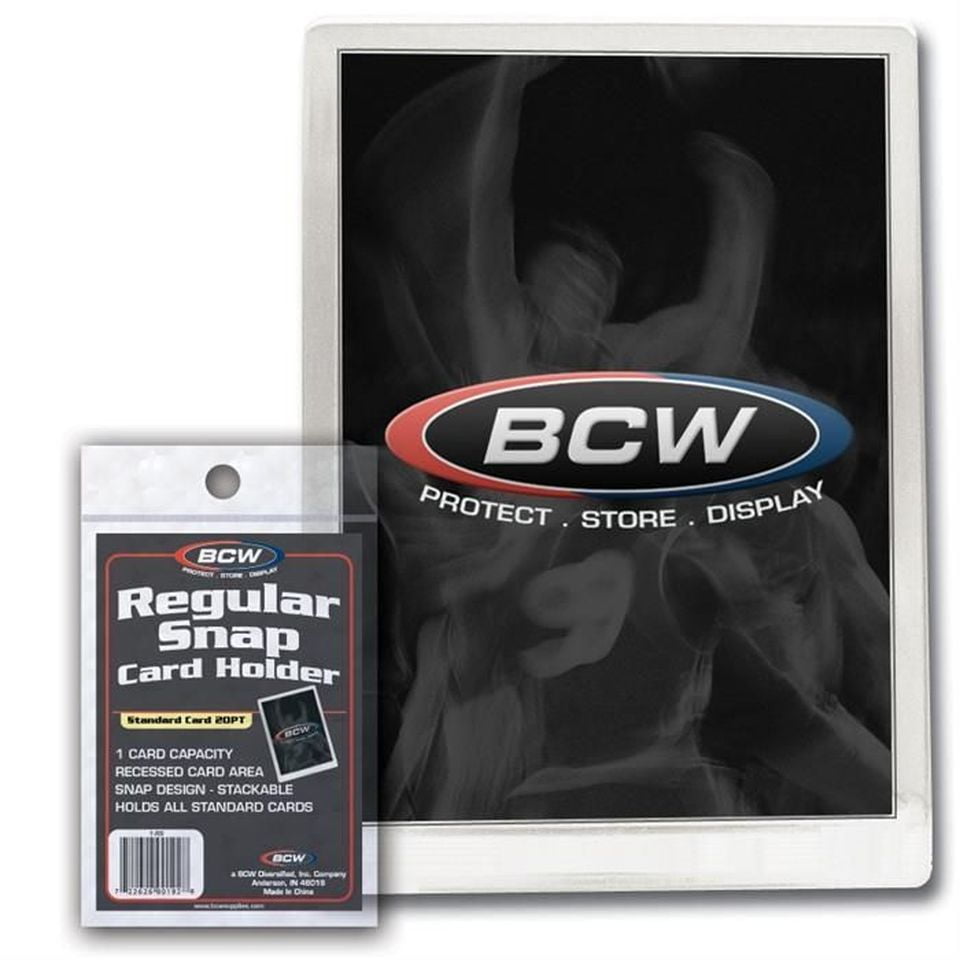 BCW Regular Snap Card Holder