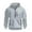 Light Gray, variant on GrmtClth Mens Hoodie Half Zip Sweatshirt Vintage Long Sleeve Pullover Tops 2025 Fall Workout Drawstring Hooded Outerwear with Pockets Black XXXL
