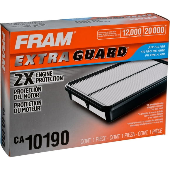 Filtre à air CA10190 Extra Guard de FRAM Filtre à air 20 000 km
