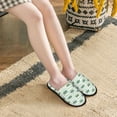 thumbnail image 5 of House Slippers for Women Men - Cute Crocodile A Lightweight House Shoes Fuzzy Slippers, Soft Slip-On Cozy House Slippers for Woman Indoor Outdoor, 5 of 7