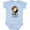 AE-Light Blue, variant on Inktastic Leo Lion Westie Boys or Girls Baby Bodysuit