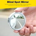 thumbnail image 4 of 2’’ Round Convex Blind Spot Mirror - Enhance Your Rear View, Pack of 2 - Improve Safety and Visibility, 4 of 7