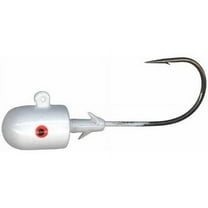 Kalin's 3/4 oz. Freshwater Ultimate Soft Plastics Fishing Jig, White, Lakes River 3pk