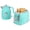 Blue, variant on MegaChef 1.7 Quart Electric Tea Kettle and 2 Slice Toaster Combo
