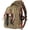 Khaki, variant on Fishing Nylon Backpack Tackle Sling Bag Backpack with Rod Holder for Monther Father Gifts Lightweight Fishing Backpack Storge Fishing Gear and Equipment