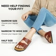 thumbnail image 6 of AEROTHOTIC Arch Support Recovery Slides for Women Comfy Memory Foam Cork Footbed Double Straps with Adjustable Buckle Slip on Beach Dressy Outdoor Ladies Sandals, 6 of 6