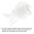 thumbnail image 4 of 10pcs 4 Inch Large Pull Bow Gift Wrapping Bows Ribbon Organza White for Wedding Baskets Party, 4 of 6